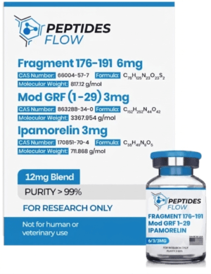 Fragment 176-191 & Mod GRF 1-29 & Ipamorelin Blend (12mg)